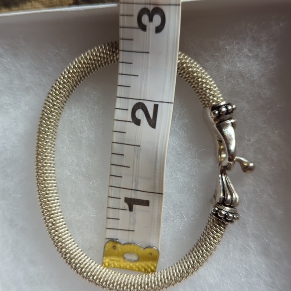 Sterling Silver Hook Bracelet - Picture 6 of 7